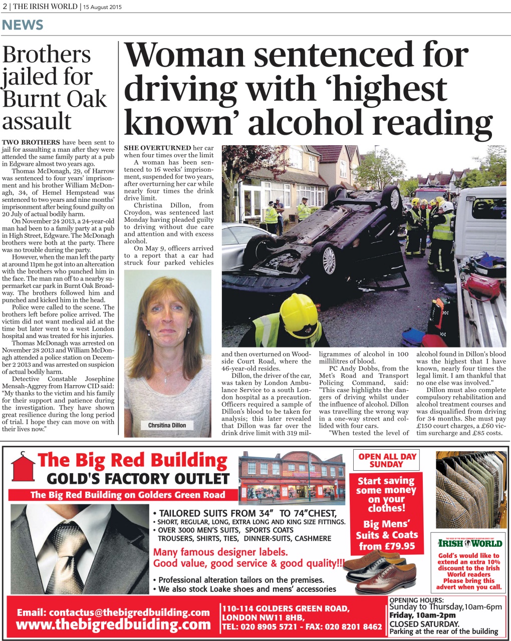 Irish World Preview Pages