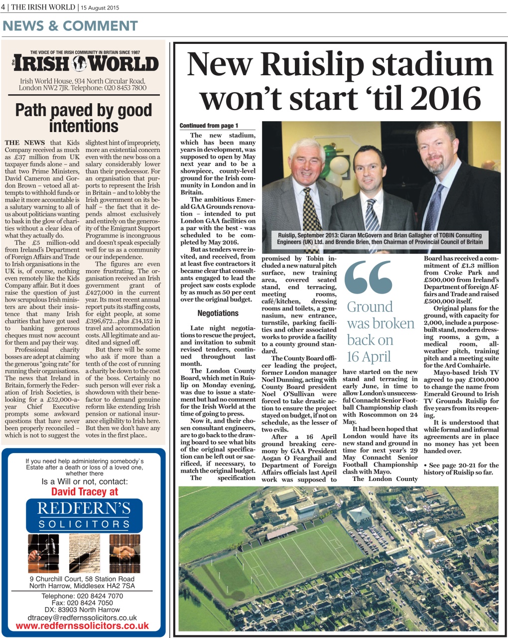 Irish World Preview Pages