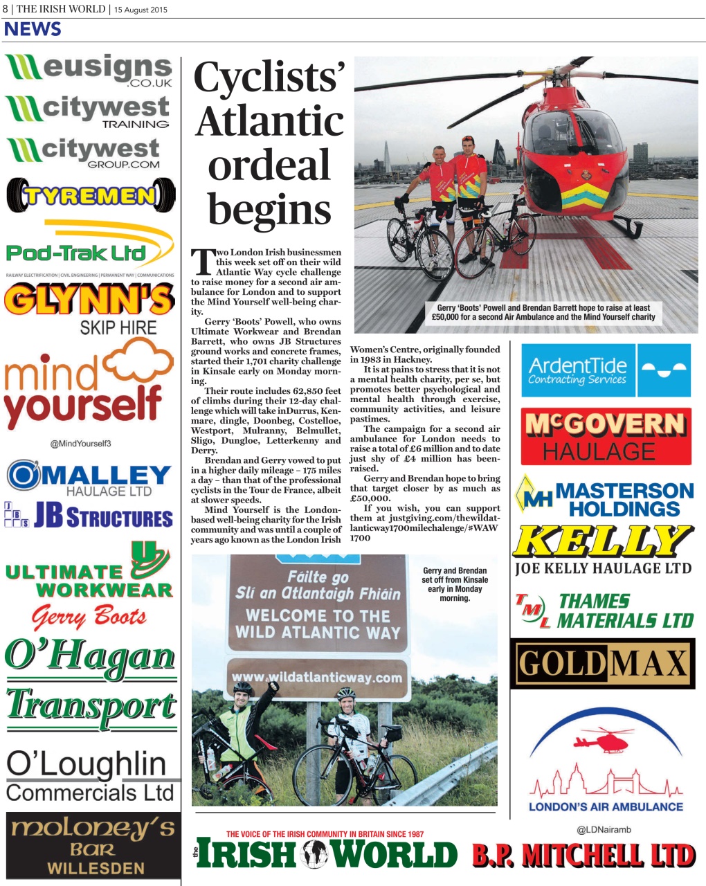 Irish World Preview Pages