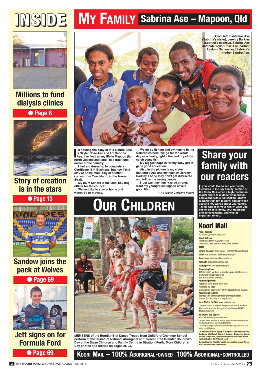 Koori Mail Preview Pages