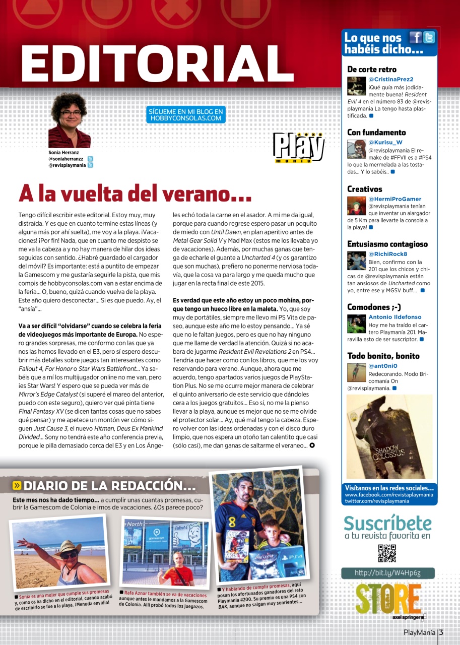 Playmania Preview Pages