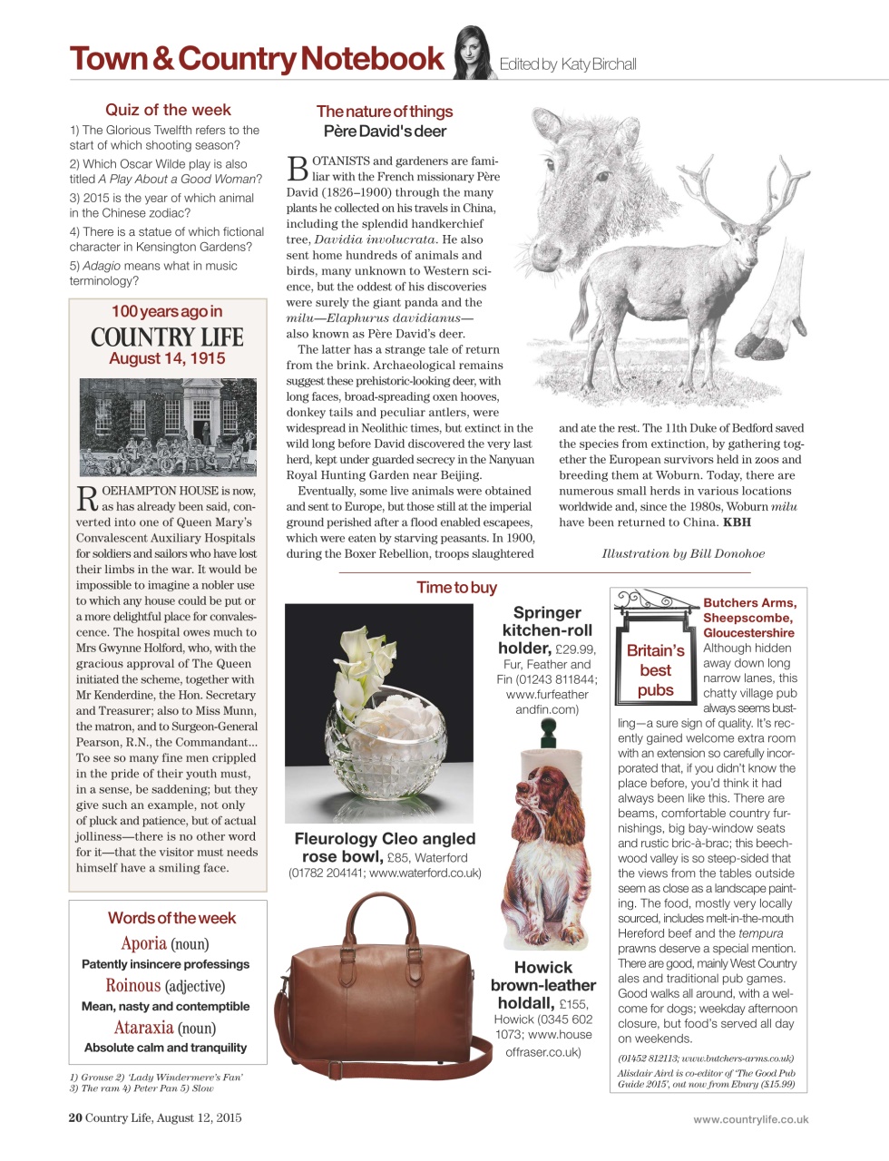 Country Life Preview Pages