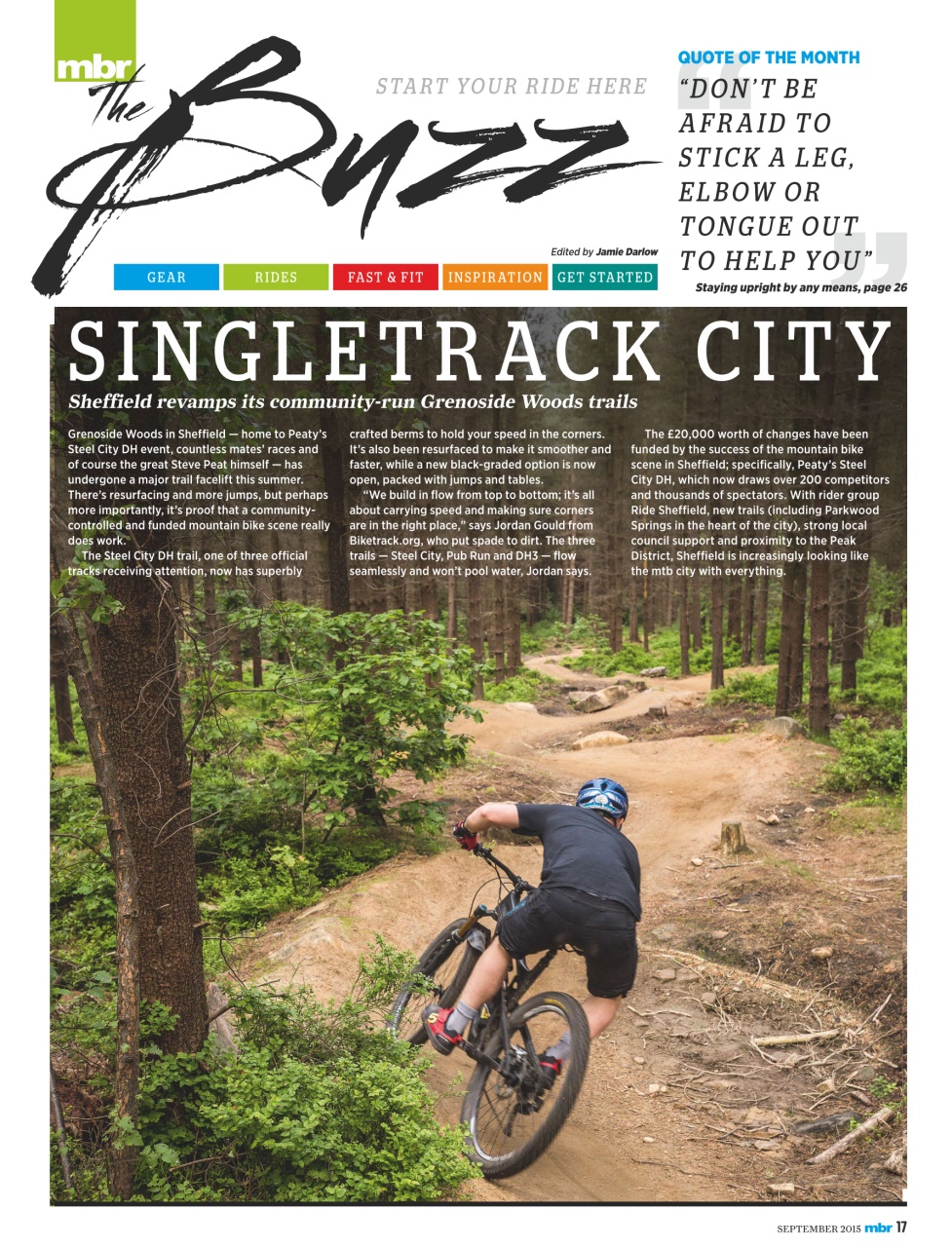 Mountain Bike Rider Preview Pages