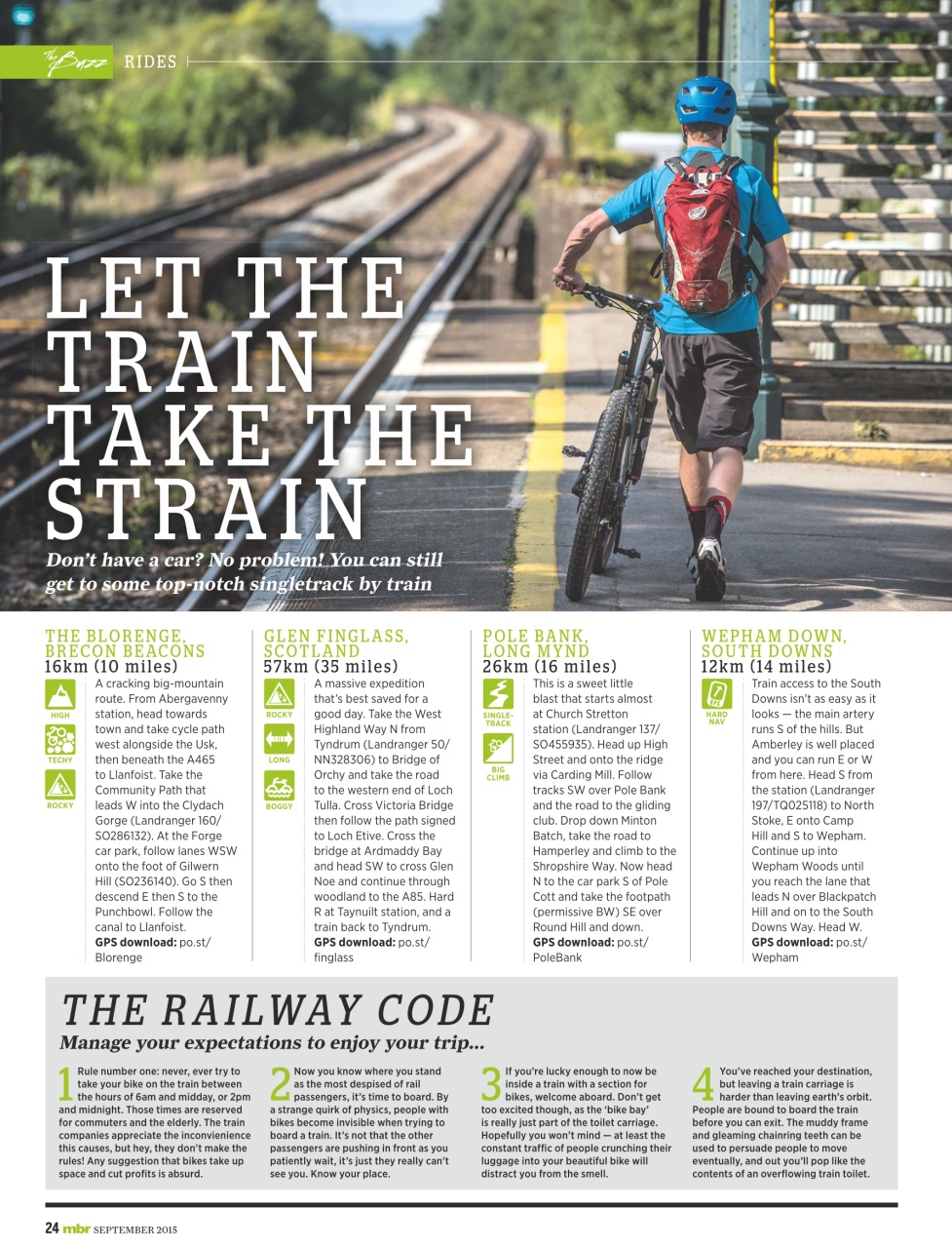 Mountain Bike Rider Preview Pages