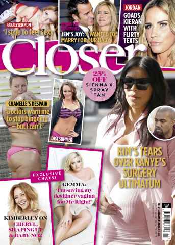 Closer issue 15th August 2015