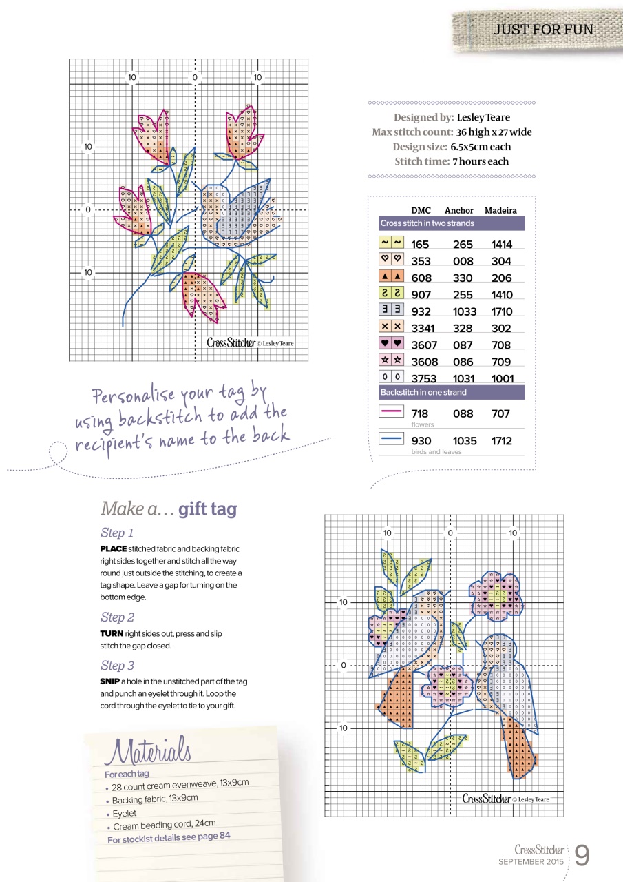 CrossStitcher Preview Pages