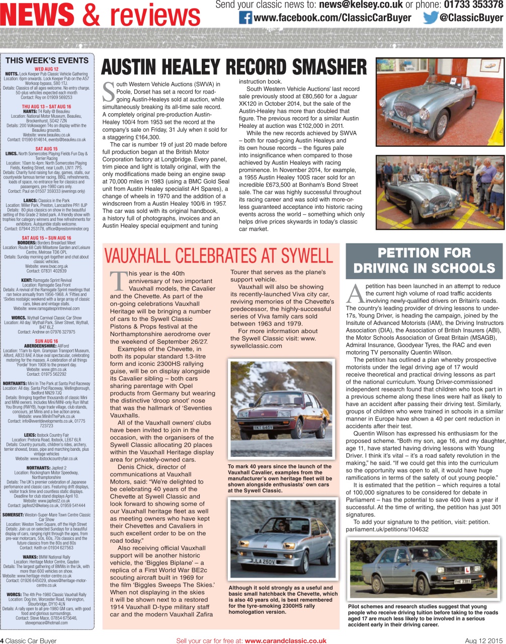 Classic Car Buyer Preview Pages