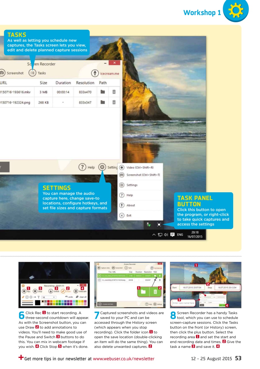 Webuser Preview Pages