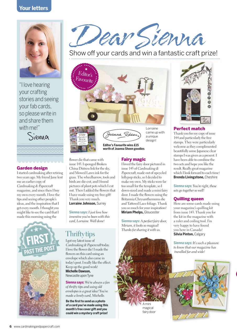 Cardmaking & Papercraft Preview Pages