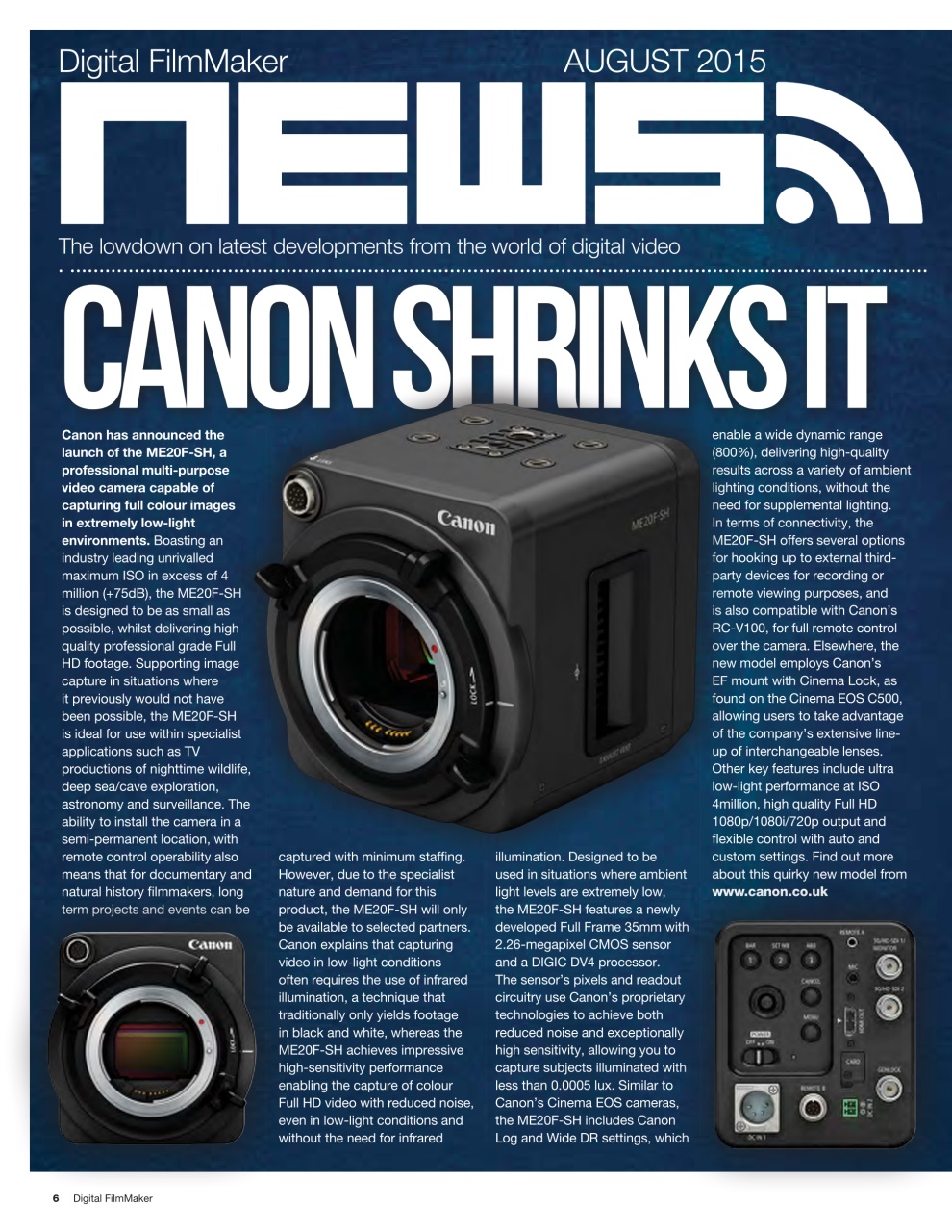 Digital FilmMaker Preview Pages