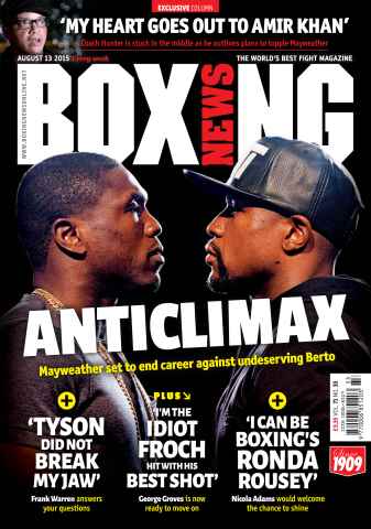 Boxing News issue August 11, 2015