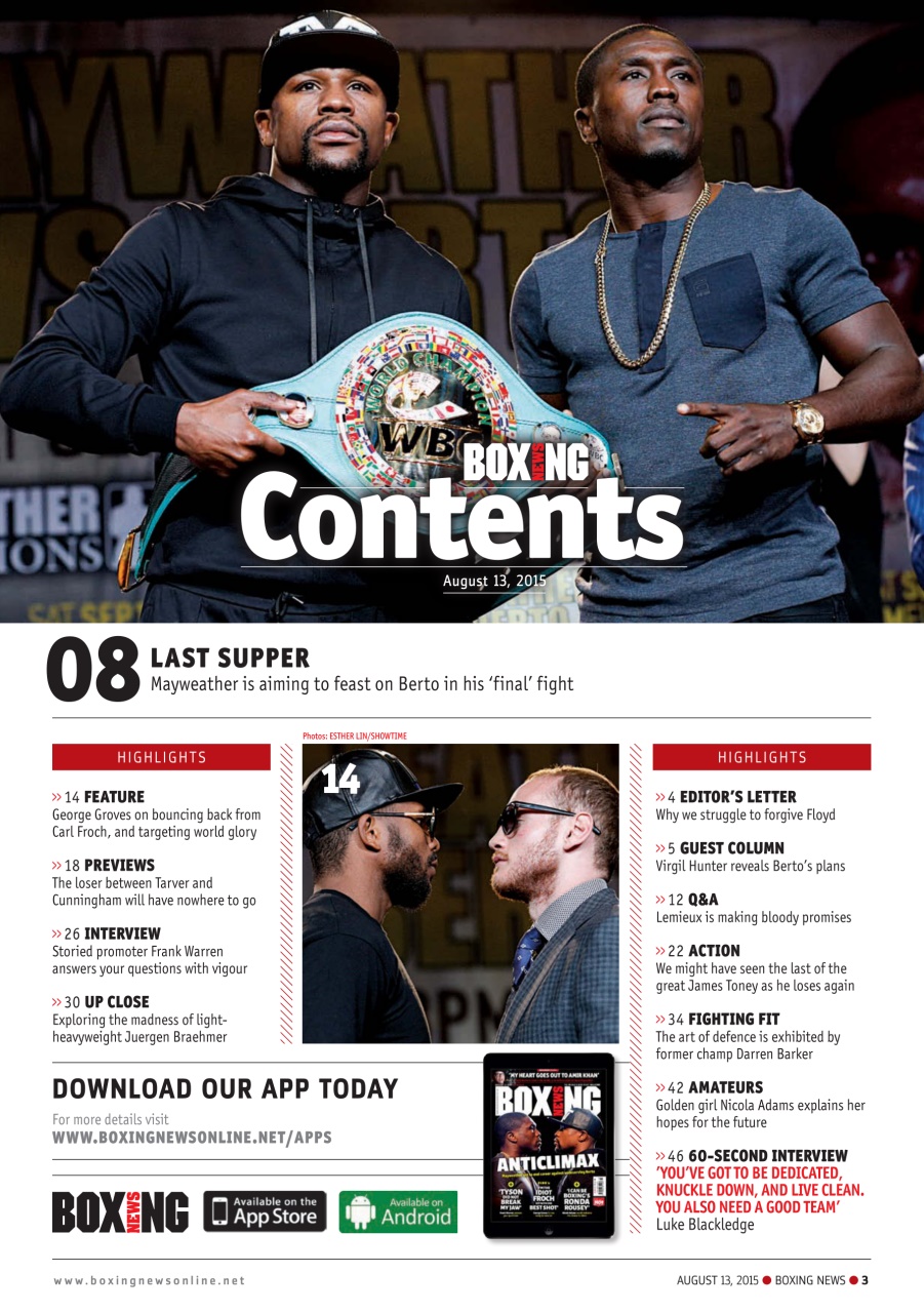 Boxing News Preview Pages