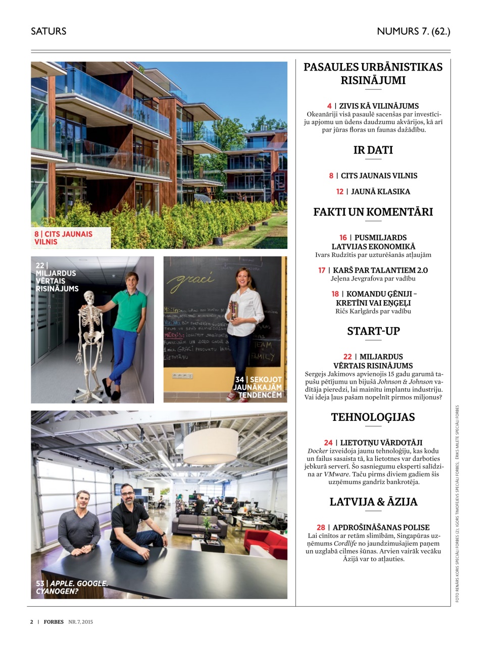 Forbes Latvia Preview Pages