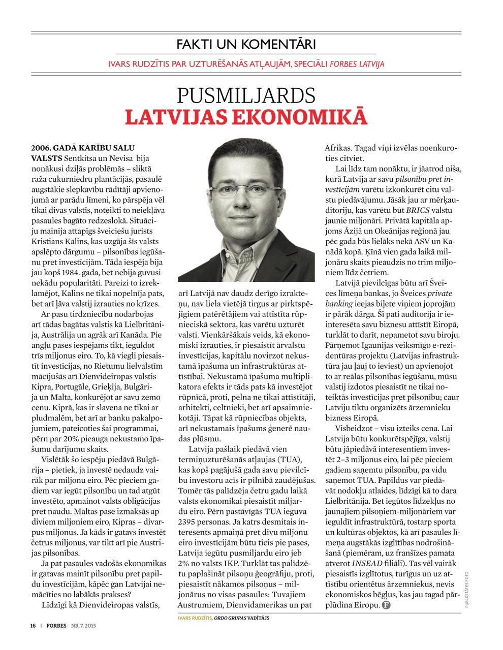 Forbes Latvia Preview Pages