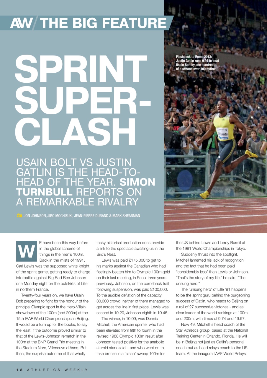 AW – Athletics Weekly Magazine Preview Pages