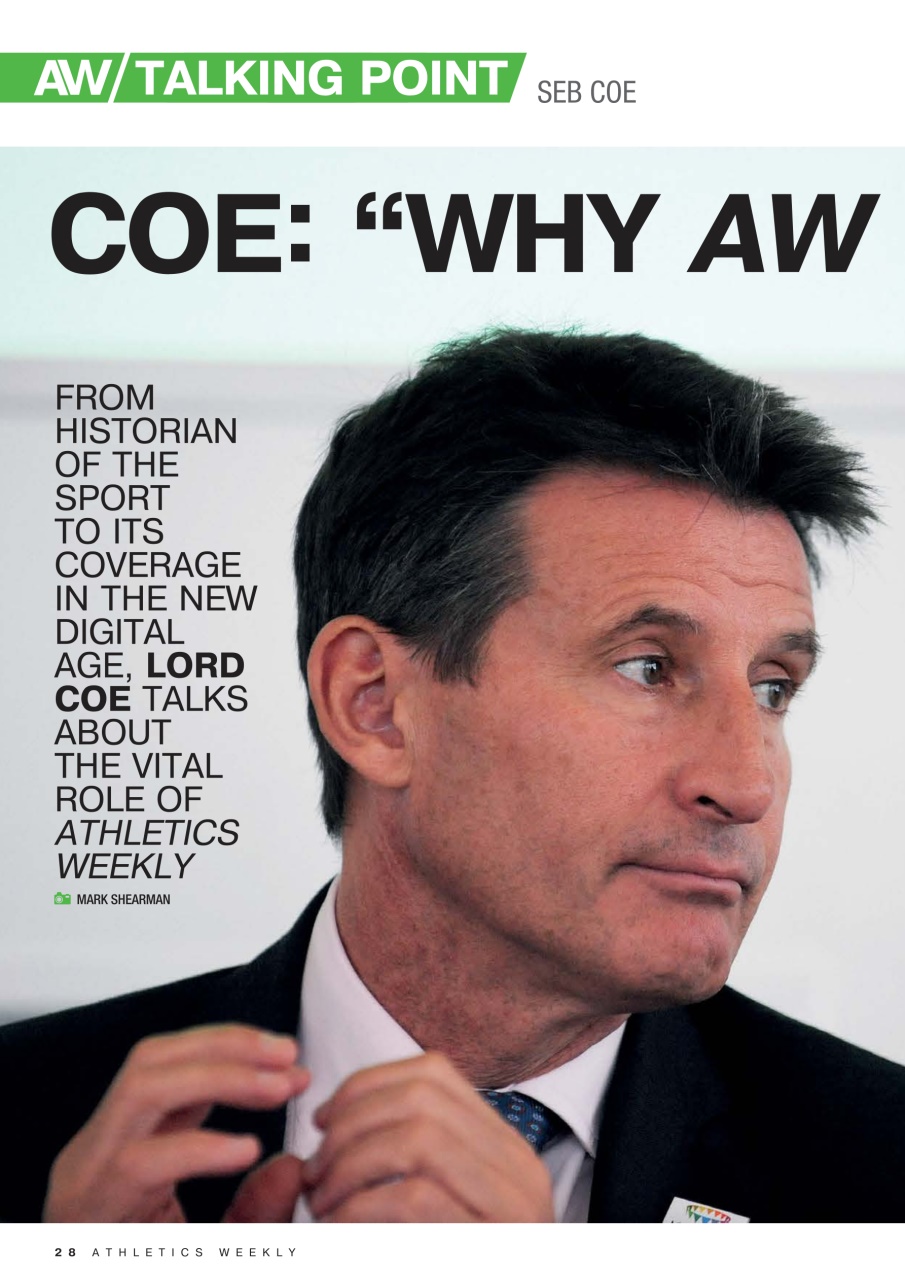 AW – Athletics Weekly Magazine Preview Pages