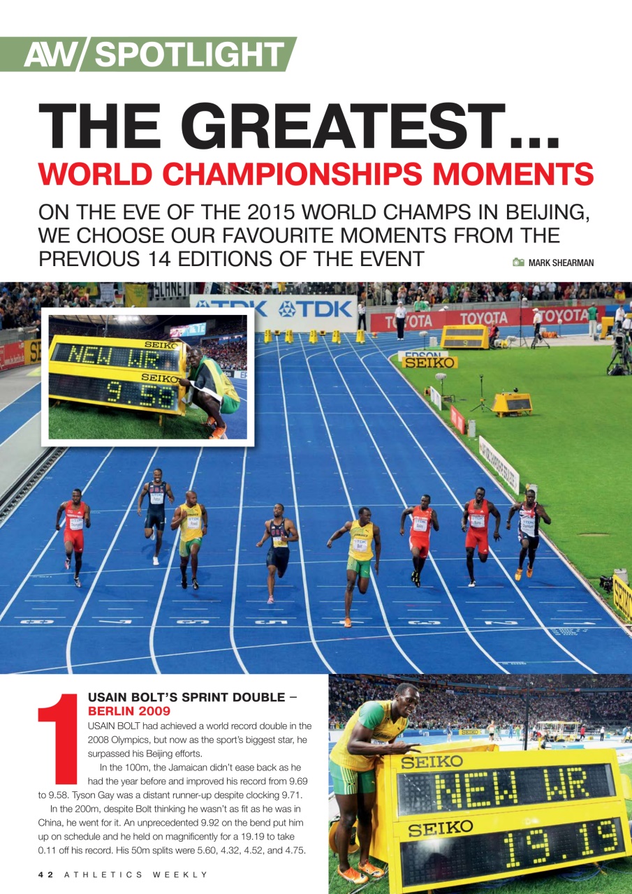 AW – Athletics Weekly Magazine Preview Pages