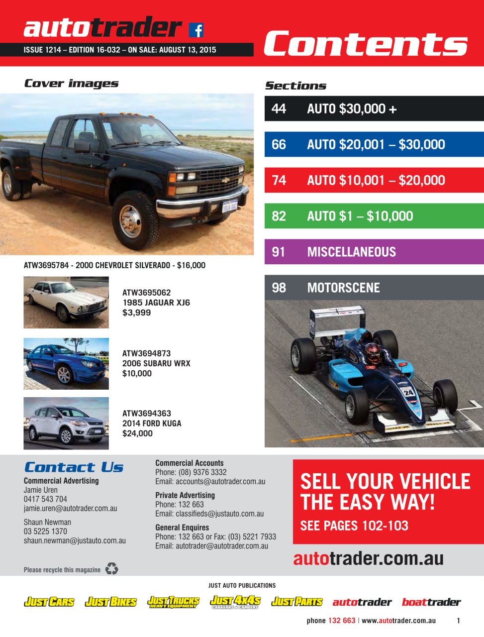 AutoTrader Preview Pages