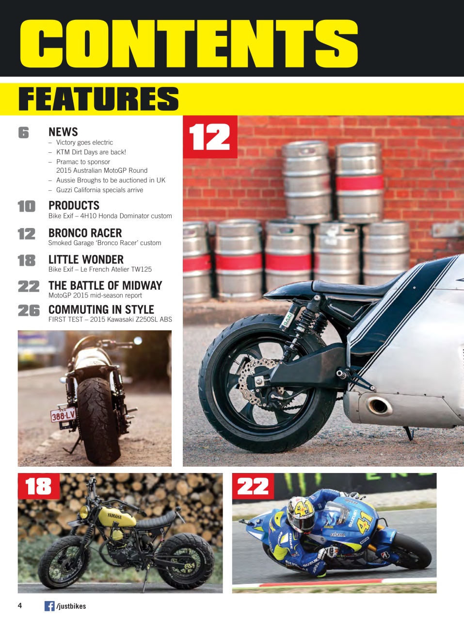 JUST BIKES Preview Pages