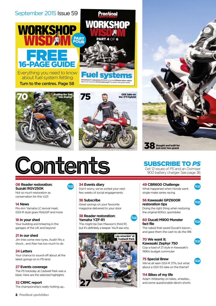 Practical Sportsbikes Preview Pages