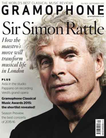 Gramophone issue September 2015