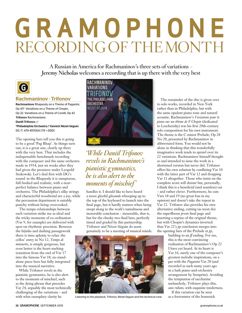 Gramophone Preview Pages