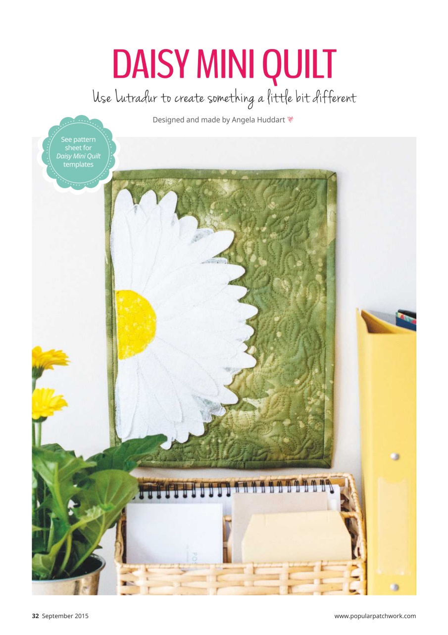 Popular Patchwork Magazine Preview Pages