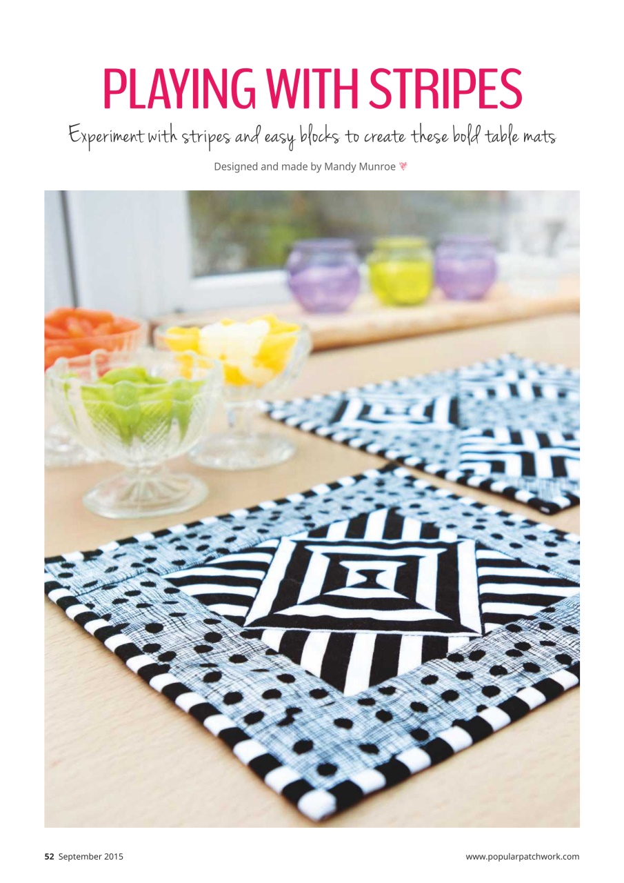 Popular Patchwork Magazine Preview Pages