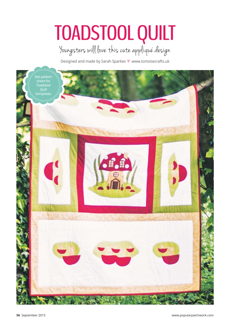 Popular Patchwork Magazine Preview Pages