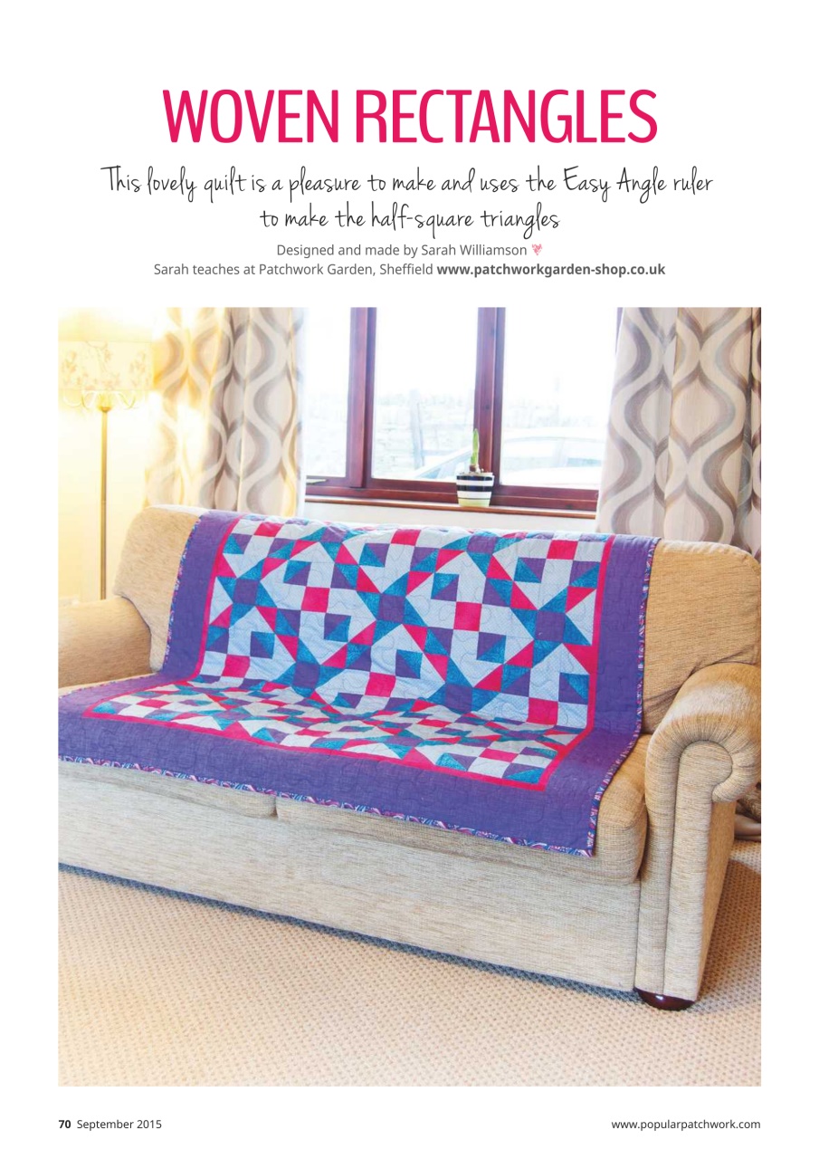 Popular Patchwork Magazine Preview Pages
