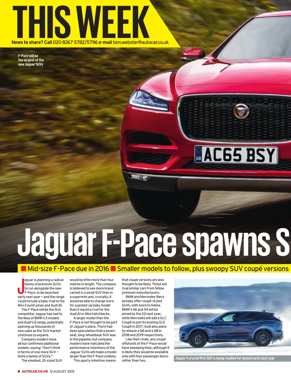 Autocar Preview Pages