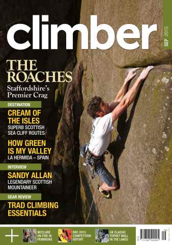 Climber issue September 2015