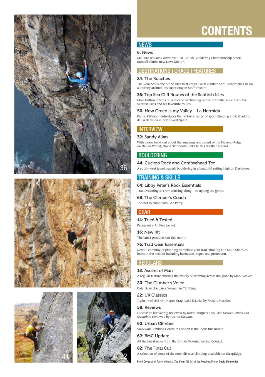 Climber Preview Pages