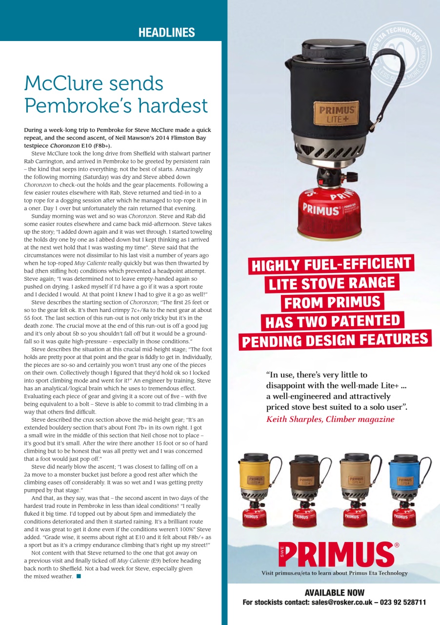 Climber Preview Pages