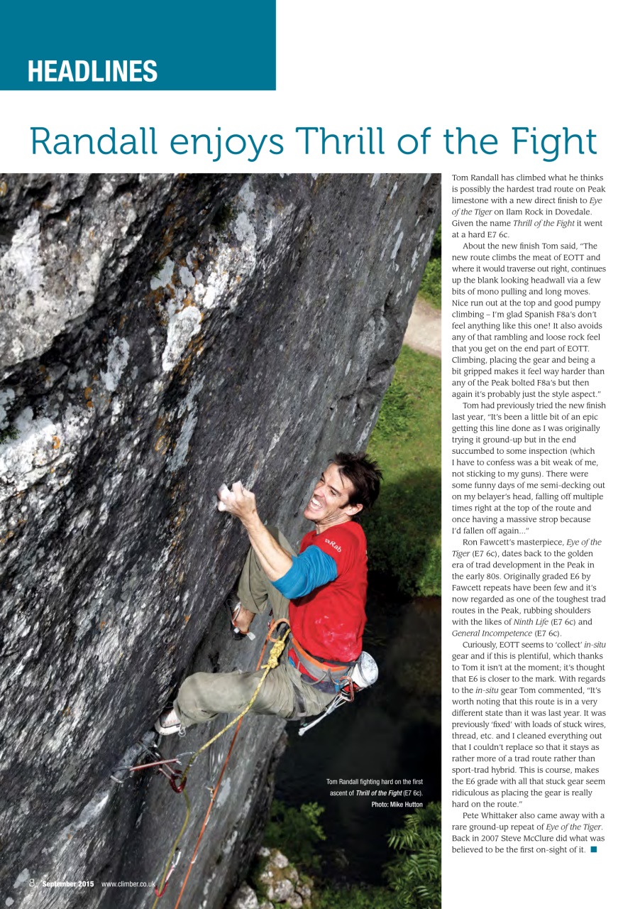 Climber Preview Pages