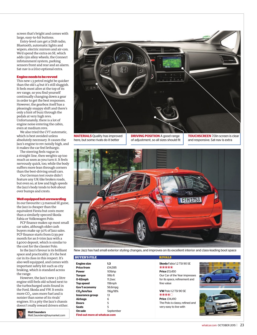 What Car? Preview Pages