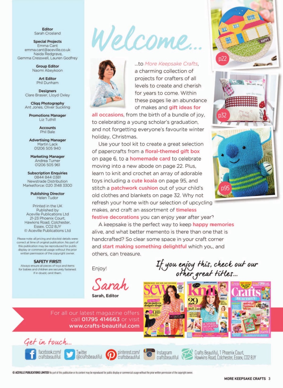 Crafts Beautiful Preview Pages