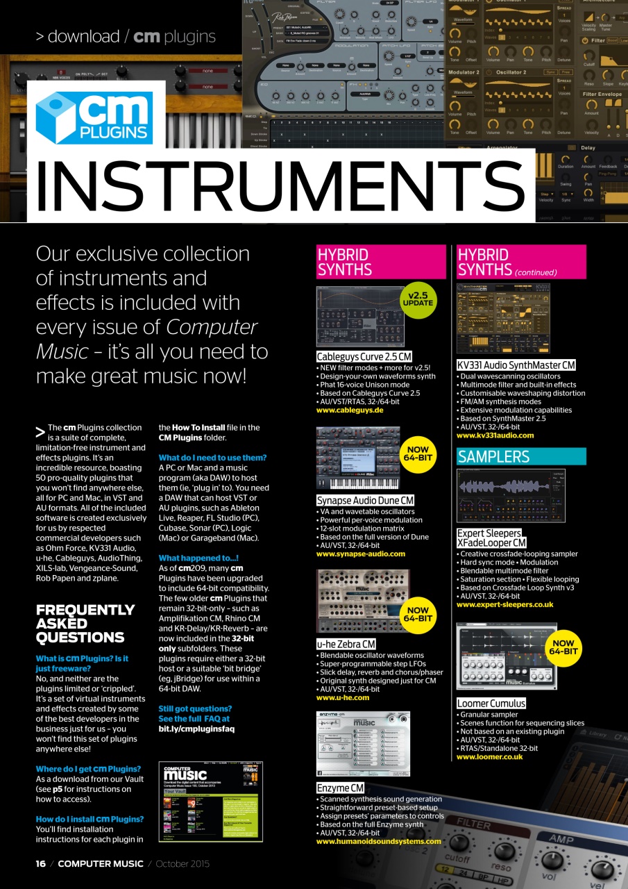 Computer Music Preview Pages