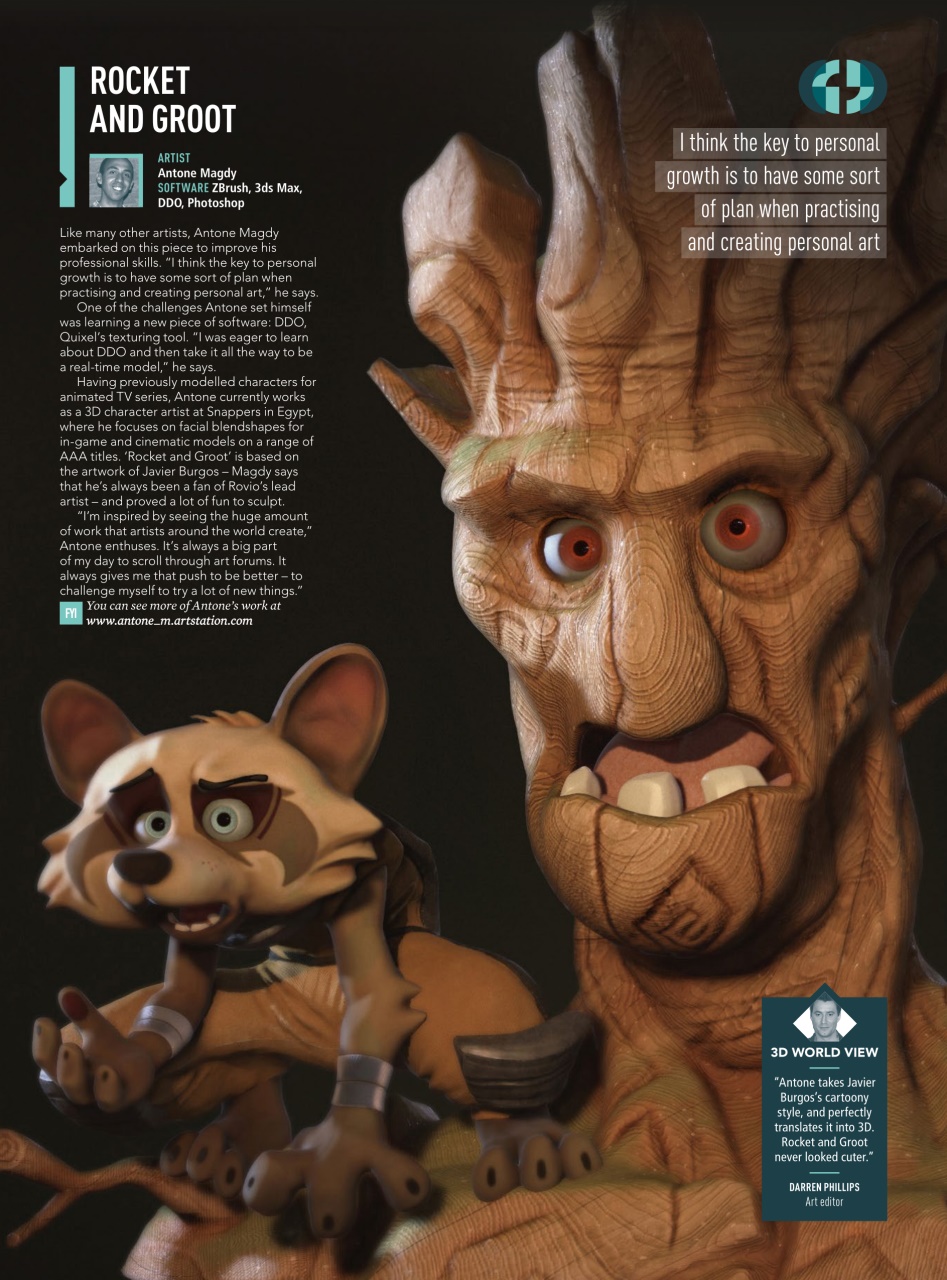 3D World Preview Pages