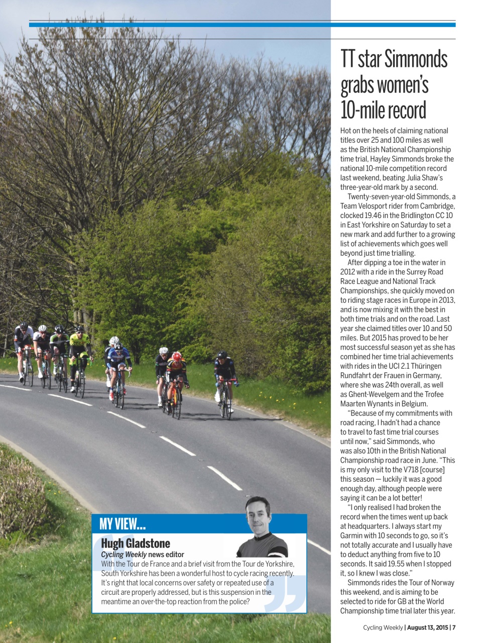 Cycling Weekly Preview Pages