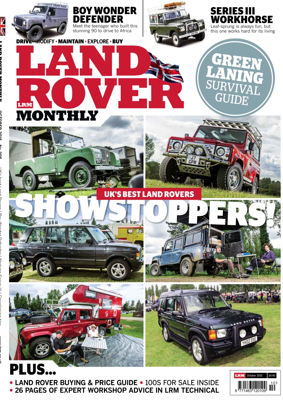 Land Rover Monthly Preview Pages