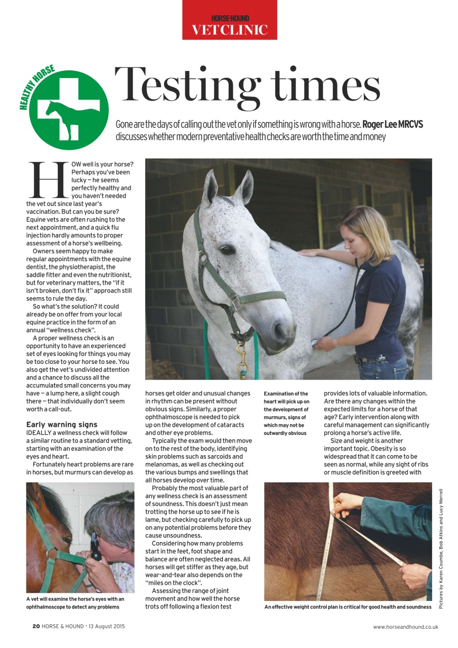 Horse & Hound Preview Pages