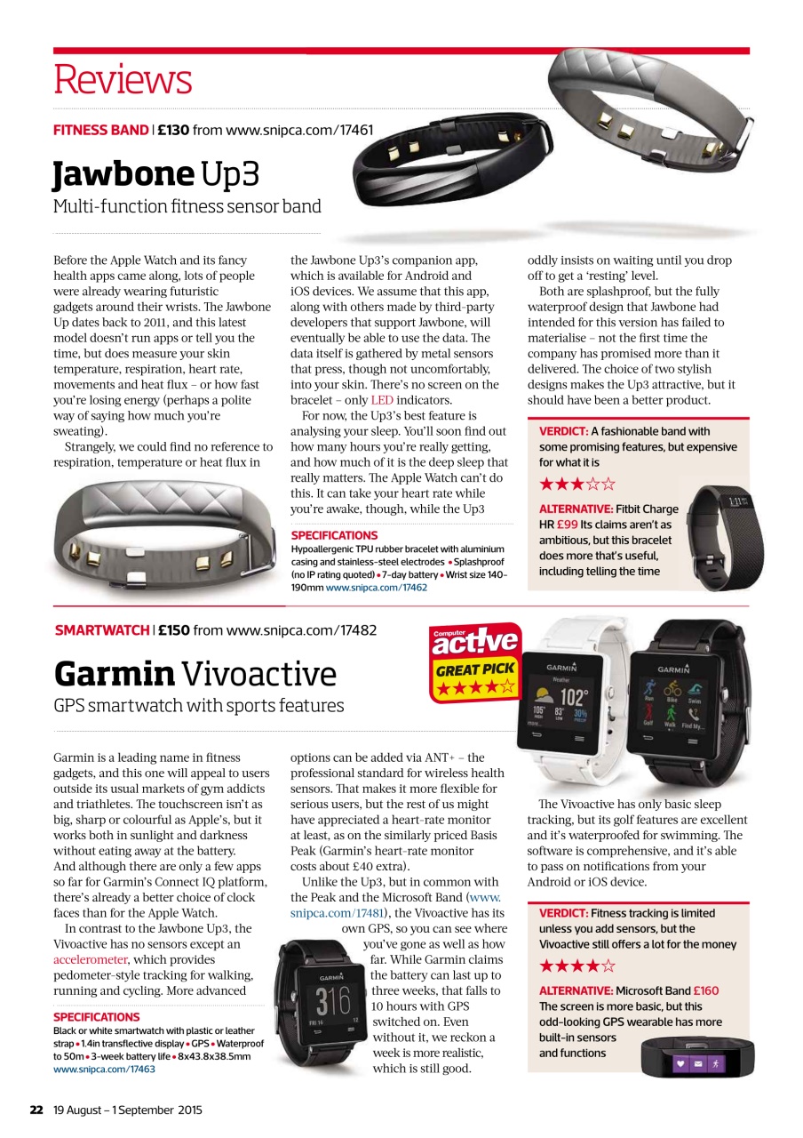 Computer Active Preview Pages