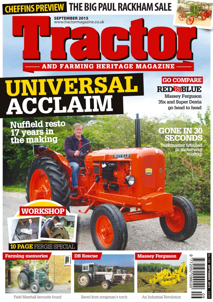Tractor & Farming Heritage Magazine Preview Pages