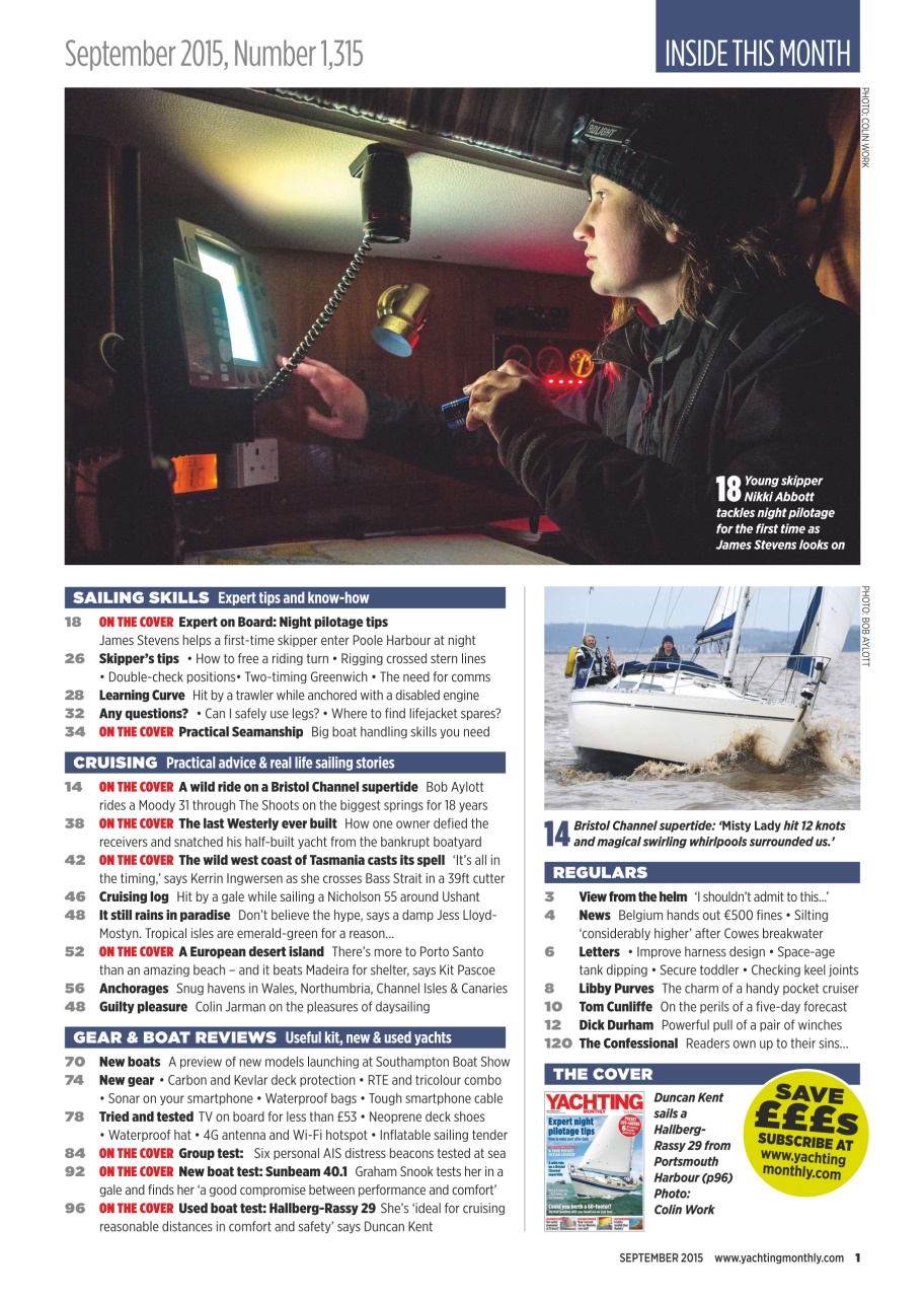 Yachting Monthly Preview Pages