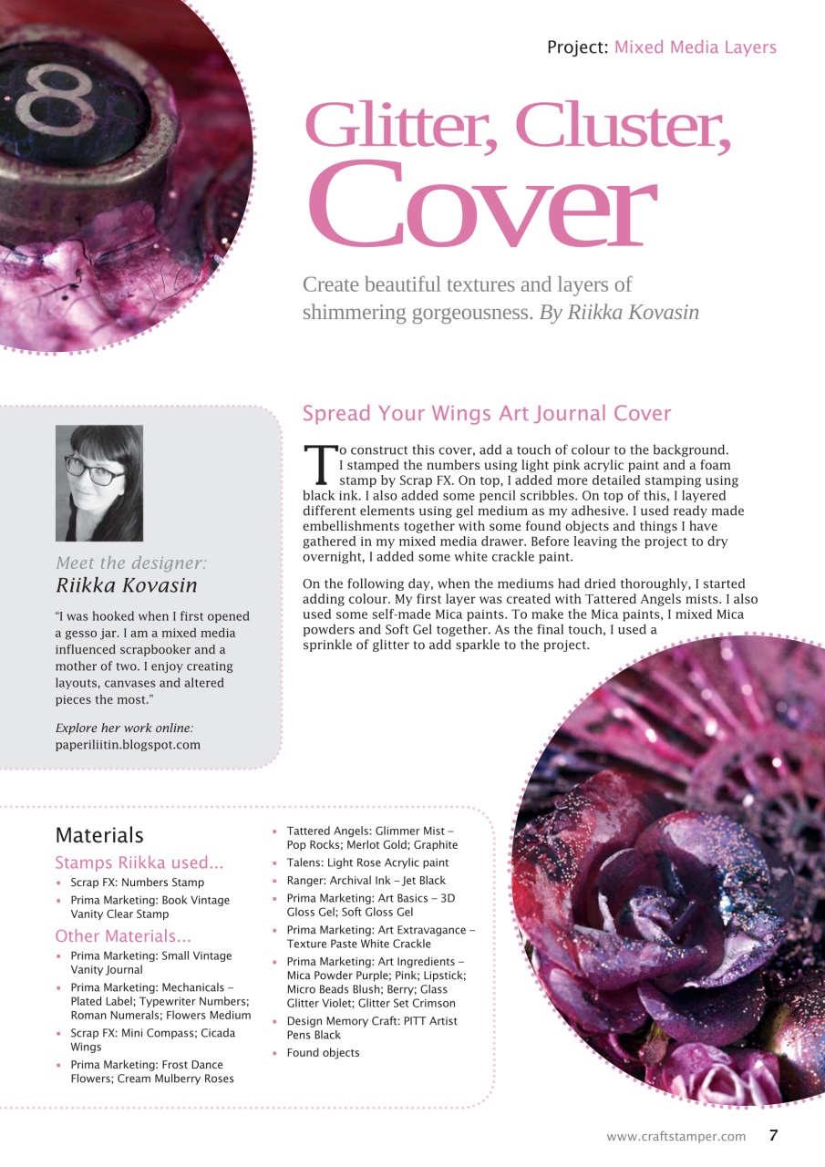 Craft Stamper Preview Pages