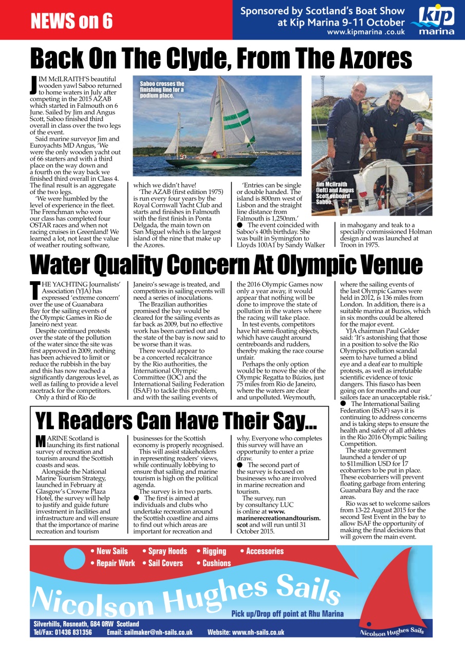 Yachting Life Preview Pages