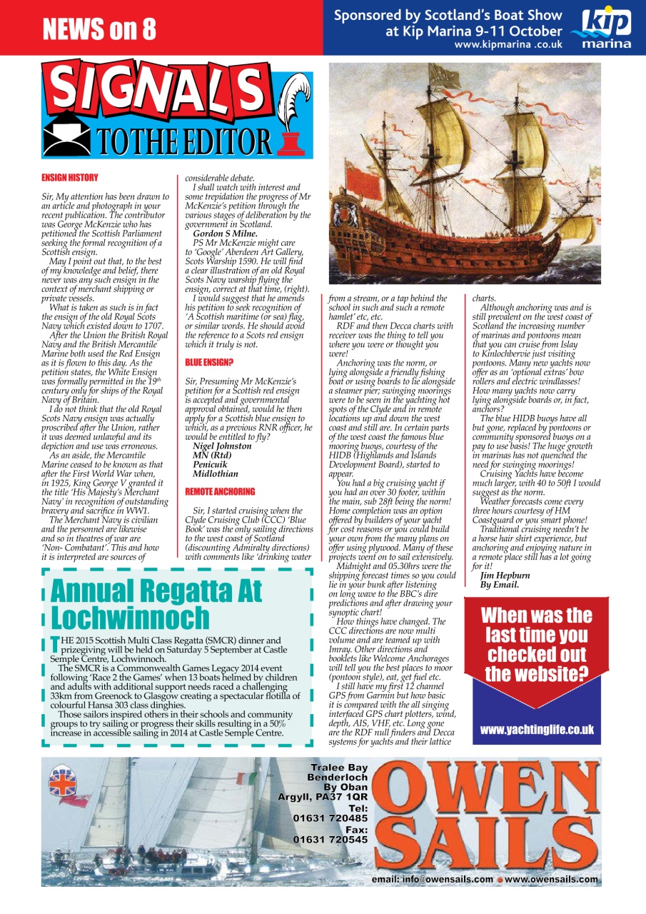 Yachting Life Preview Pages