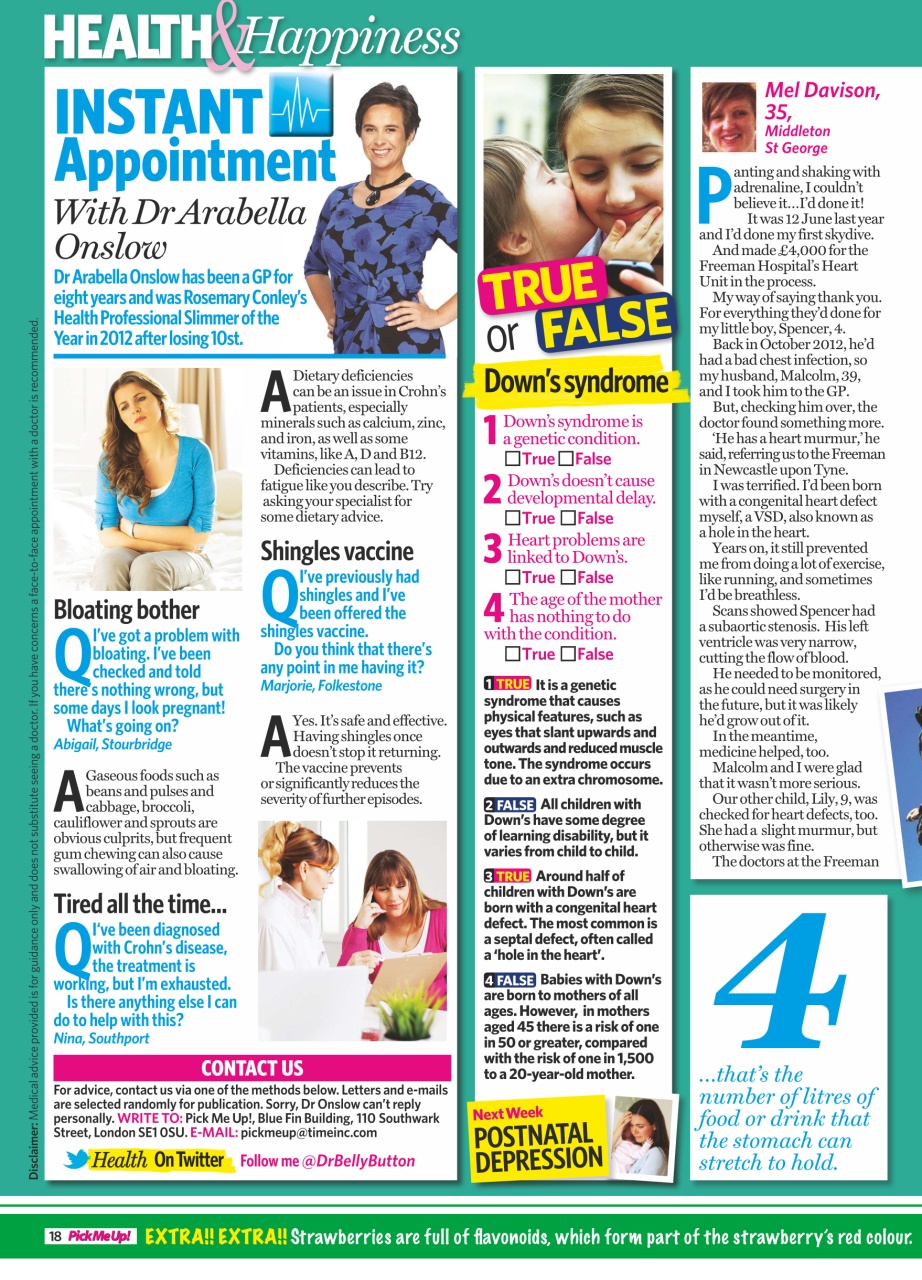 Pick Me Up Preview Pages