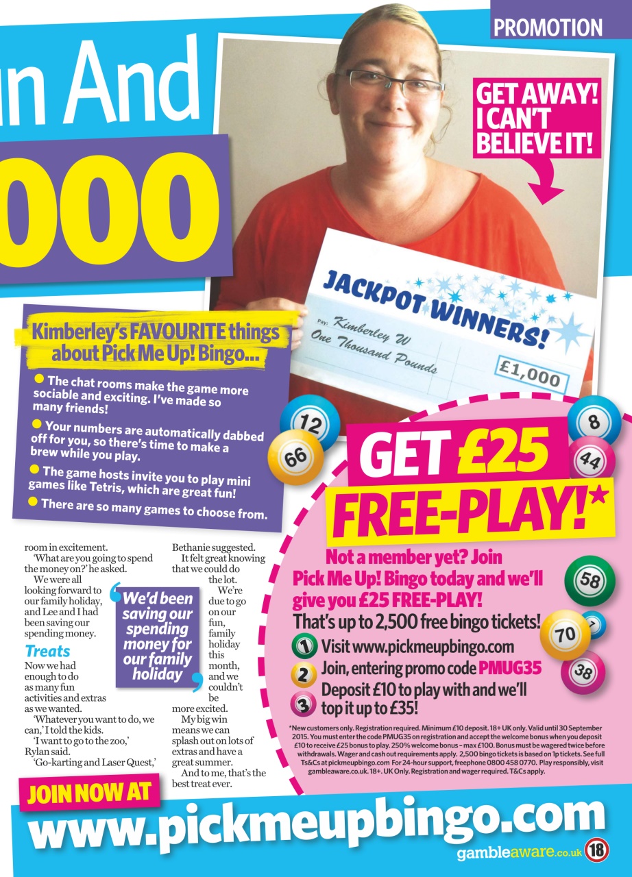 Pick Me Up Preview Pages